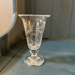 NEW NIOB WATERFORD CRYSTAL 18TH CENTURY 8" VASE W/BOX #107501